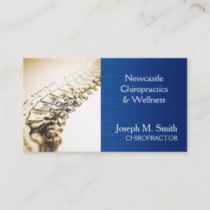 Professional Chiropractor, Health Business Card