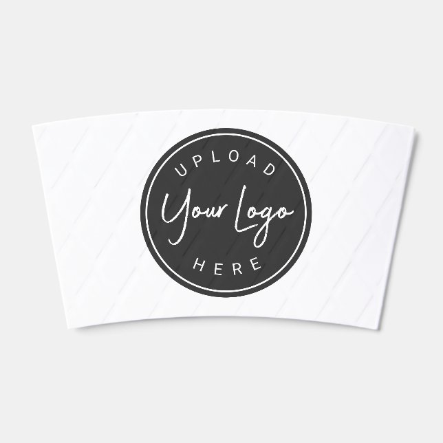 Professional Circle Logo Paper Cup Sleeve (Front)