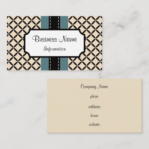 Customizable Professional Classic Business Card