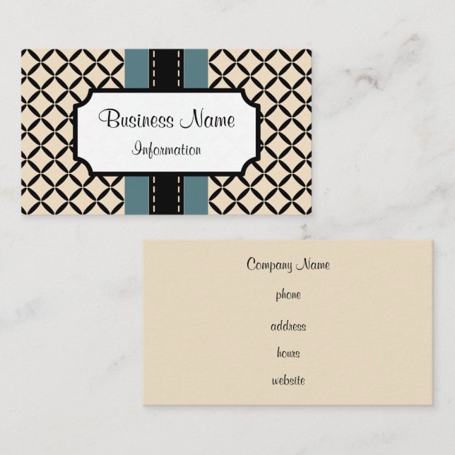 Professional Classic Business Card (Front/Back)