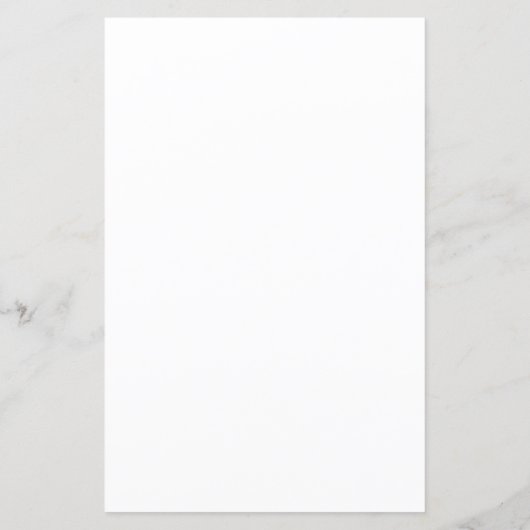 Professional Classic Minimalist Plain Paper Sheet (Back)