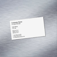 Professional Classic | Plain White