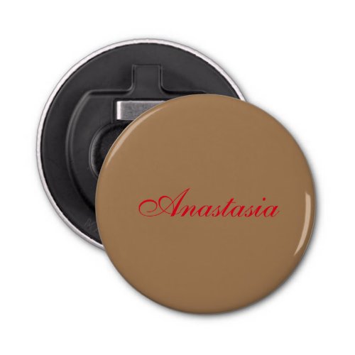 Professional classical handwriting name custom bottle opener