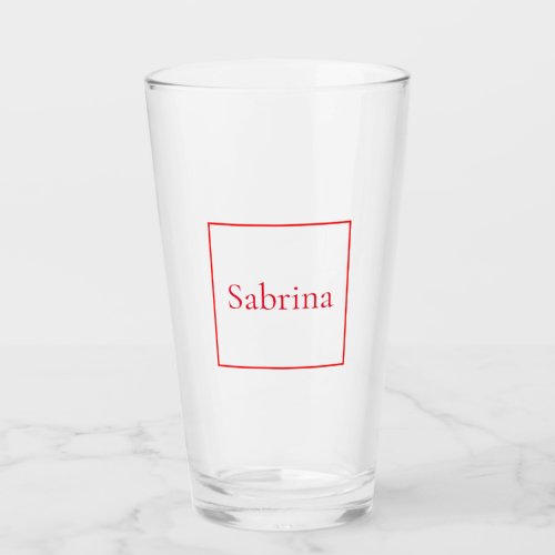 Professional classical handwriting name custom glass