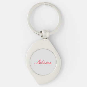 Professional classical handwriting name custom keychain