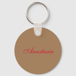Professional classical handwriting name custom keychain