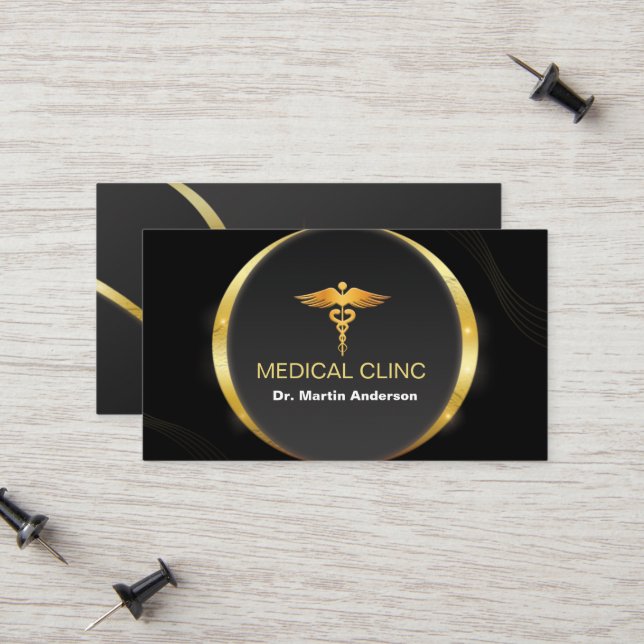  Professional Classy Medical Doctor Clinic Calling Card (Front/Back In Situ)