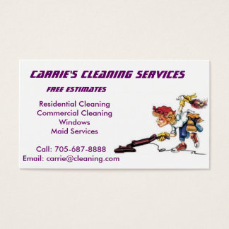 advertising a cleaning business