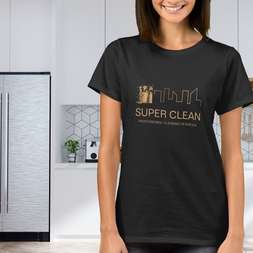 Professional Cleaning House Residential Commercial T_Shirt