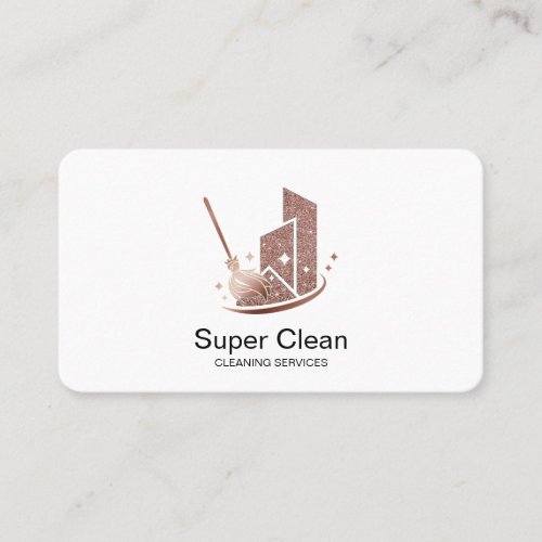 Professional Cleaning House Services Business Card