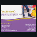 Professional Cleaning/Janitorial Housekeeping A4 Flyer<br><div class="desc">Boost publicity with these professional flyers (template) for house cleaning, housekeeping or janitor (janitorial) small business. These flyers are designed with purple text and a gold (faux) glitter color on the front side with purple text on the back. Customize the flyers by adding or removing elements to suit your company's...</div>