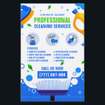 Professional Cleaning Service Business Advertising Flyer<br><div class="desc">Professional Cleaning Service Business Advertising Flyers</div>