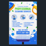 Professional Cleaning Service Business Advertising Flyer<br><div class="desc">Professional Cleaning Service Business Advertising Flyers</div>