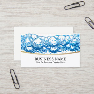 Professional Cleaning Service Business Card