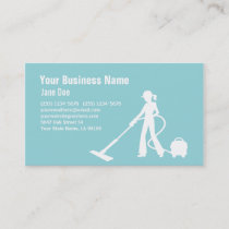 Professional Cleaning Service Business Card