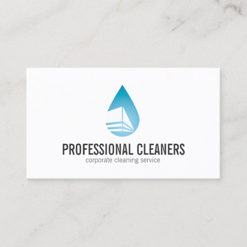 Professional Cleaning Service Pressure Washing Business Card