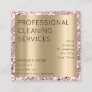 Professional Cleaning Service Residence Sepia Gold Appointment Card