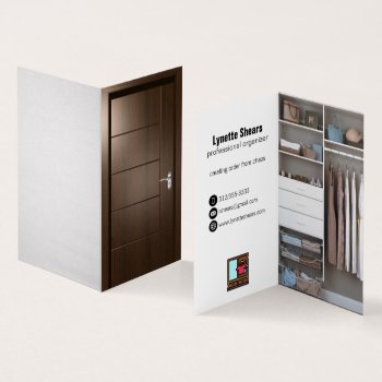 Professional Closet Organizer Business Card by SharonCullars at Zazzle