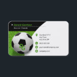Professional Coach | Soccer Master Sport Business Card<br><div class="desc">Perfect business card for soccer | football coaches and trainers. 
Personalized with your information. ················································································ » For design requests or questions,  custom requests are accepted: BestCards4U (© by Houk Studio) ··· » Email: houk.studio@gmail.com</div>