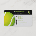 Professional Coach | Tennis Master Sport Business Card at Zazzle
