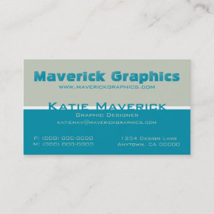 Professional Color Duos Business Card