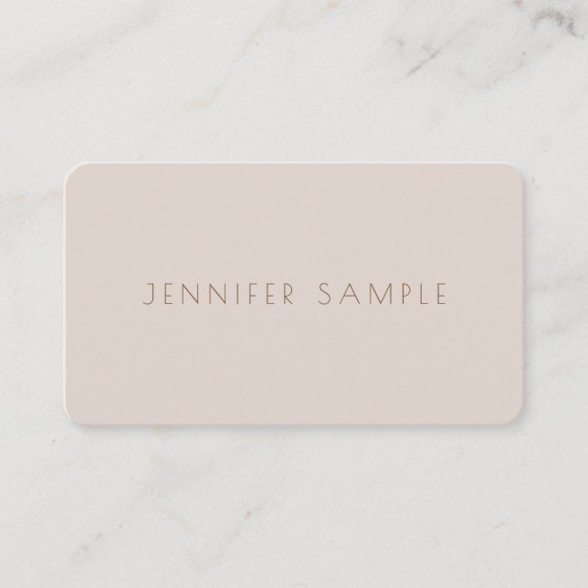 Professional Color Harmony Modern Template Luxury Business Card (Front)
