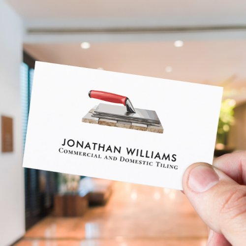 Professional Commercial and Domestic Tiling  Business Card