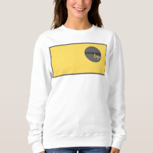 PROFESSIONAL COMPANY BRAND CUSTOM OWN LOGO YELLOW SWEATSHIRT