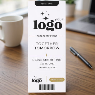 Professional Company Corporate Fund Raising Event Raffle Tickets