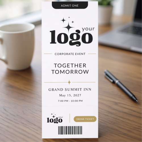 Professional Company Corporate Fund Raising Event Raffle Tickets