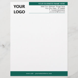 Professional Company Letterhead Template with Logo