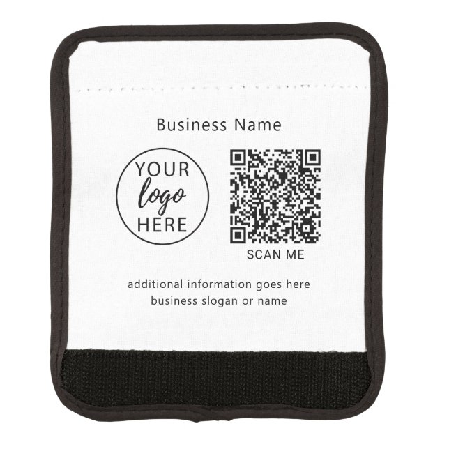 Professional Company Logo Luggage Handle Wrap (Front)