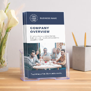 Professional Company Overview Tri-Fold Brochure