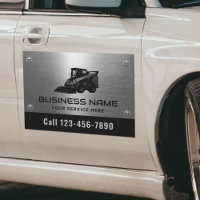 Professional Construction Equipment Operator Metal