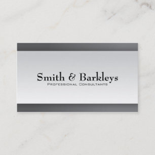 Professional Consultant - Business Cards