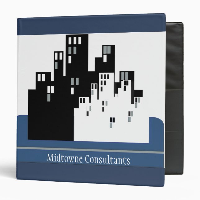 Professional Consultant Custom Personalized 3 Ring Binder (Front/Inside)