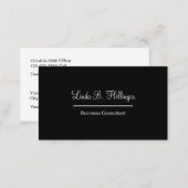 Professional Consultant Design Business Card (Front/Back)