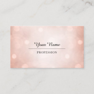 Professional Consulting Modern White Rose Business Card