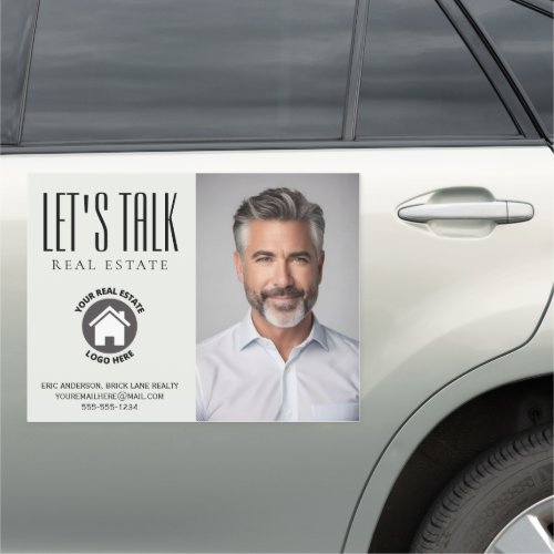 Professional Contact Info Photo Realty  Car Magnet