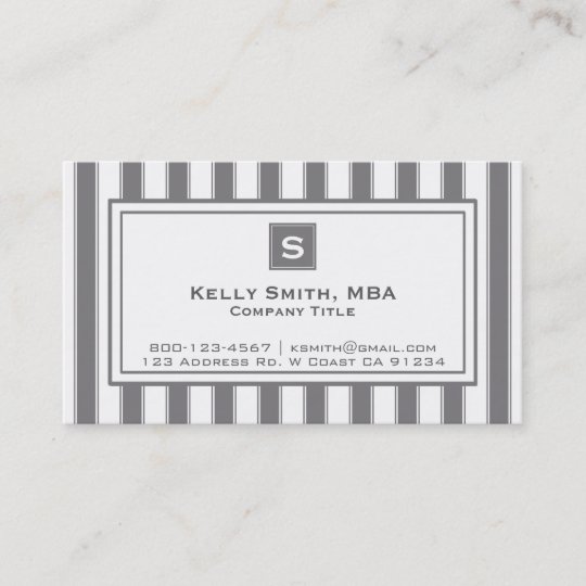 Professional Contemporary Business Card