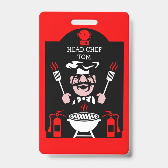 Professional Cook Gift Badge (Front)