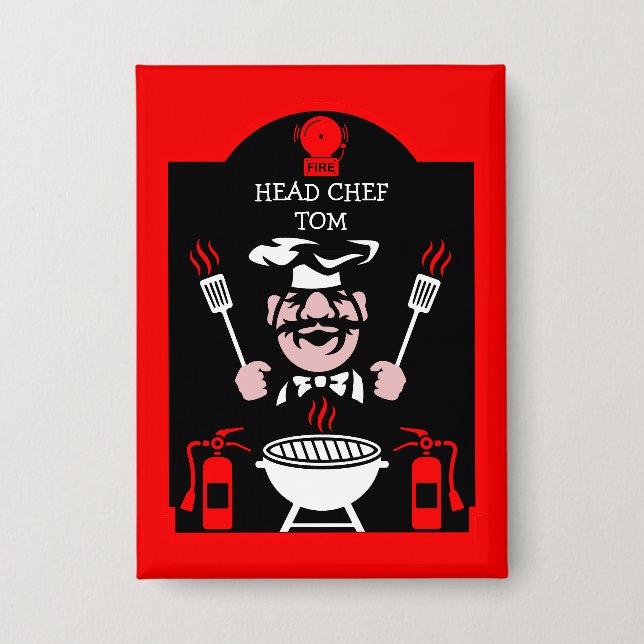 Professional Cook Gift Button (Front)