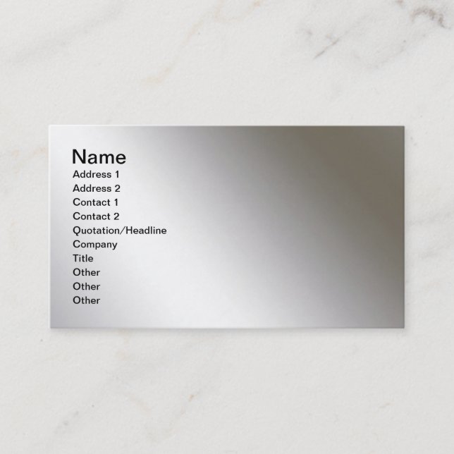 Professional Corporate Business Cards (Front)
