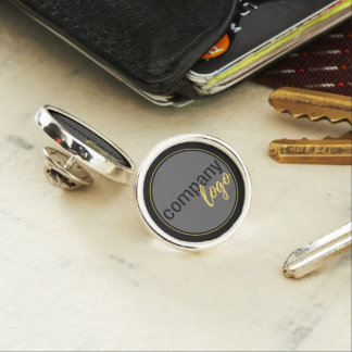 PROFESSIONAL CORPORATE BUSINESS COMPANY LOGO BLACK LAPEL PIN