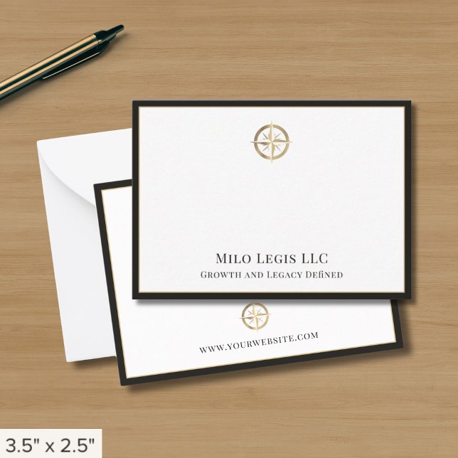 Professional Corporate Note Cards (Creator Uploaded)
