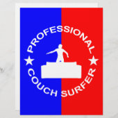 Professional Couch Surfer (Front/Back)