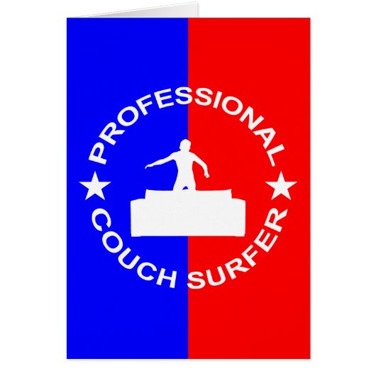 Professional Couch Surfer Cards (Front)