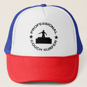 Professional Couch Surfer Trucker Hat