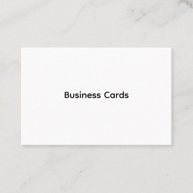 Professional Custom Business Card (Front)