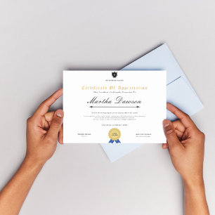 Professional Custom  Business Certificate